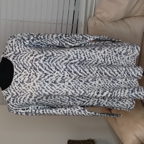Croft& Barrow Blue and white sweater XXL Very soft material - Picture 1 of 10